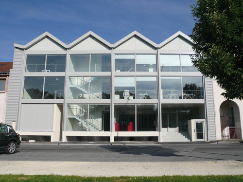 façade nouvel espace du FRAC à Angoulême