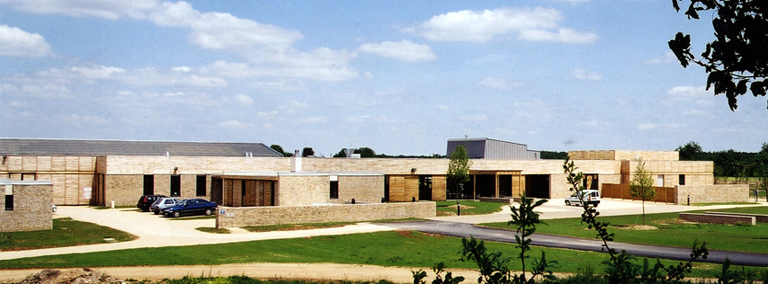 bâtiment du FRAC Poitou-Charentes à Linazay, architecture Fauvel & Fouché